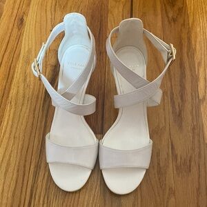 Cole Haan White Heels (size 6)